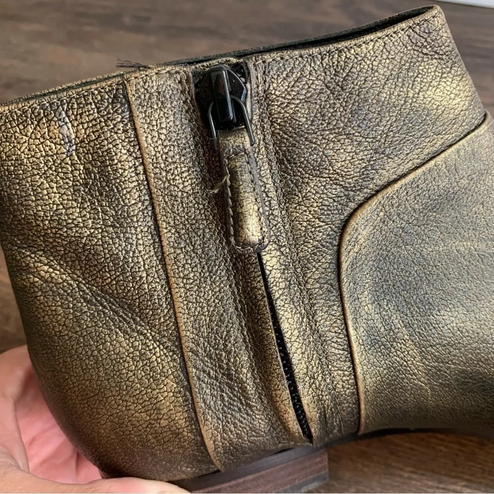 Cole Haan Allen Bronze Ankle Boot